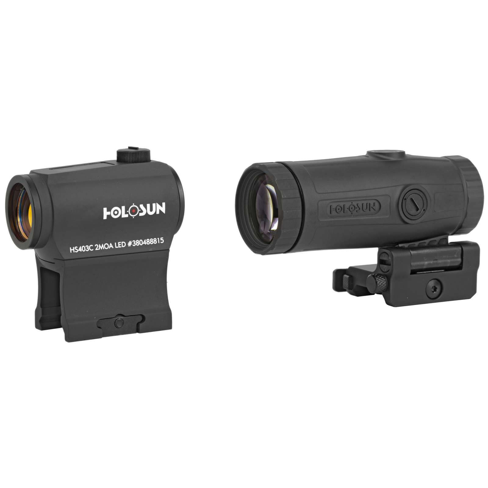 HOLOSUN HS403C & 3X MAGNIFIR BLK COMBO